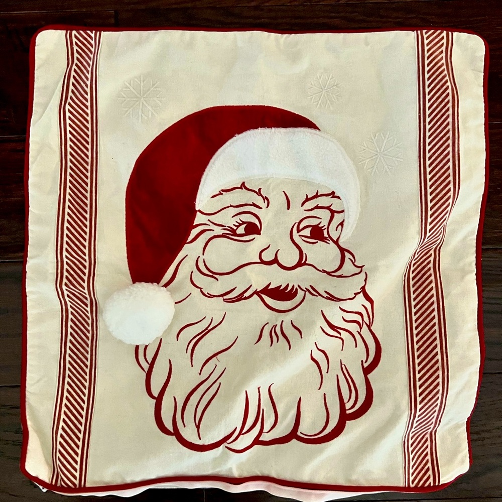 My Texas House Santa Pillow Cover